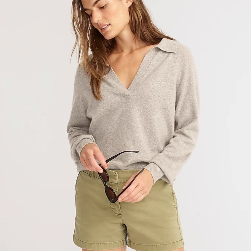 J Crew Chino Green Short